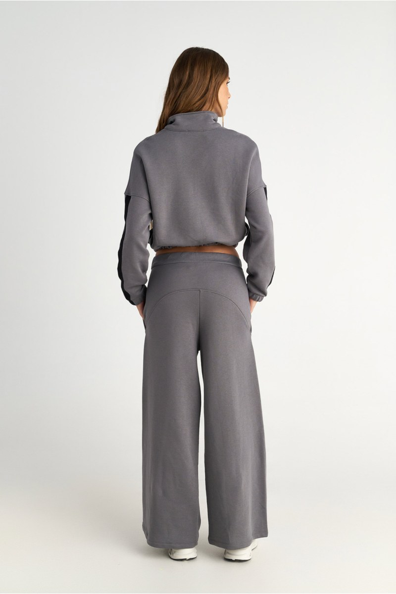 COTTON FLARED PANTS-25831191-206