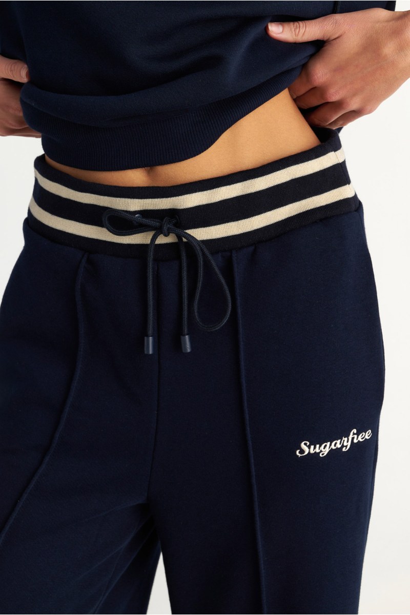 HIGH WAISTED COTTON PANTS IN LOOSE FIT-25831194-974