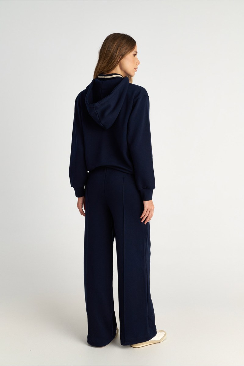 HIGH WAISTED COTTON PANTS IN LOOSE FIT-25831194-974