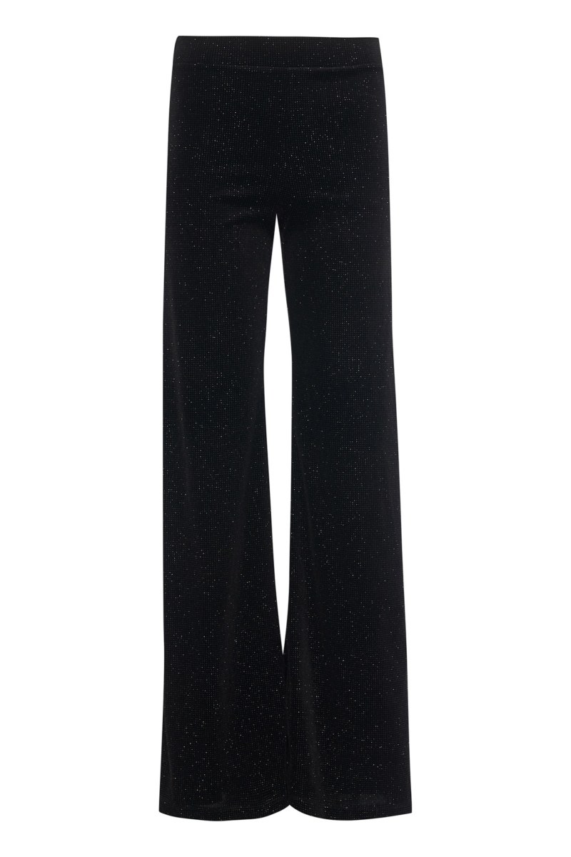 HIGH WAISTED FLARED PANTS WITH SHINY DETAILS-25831216-110