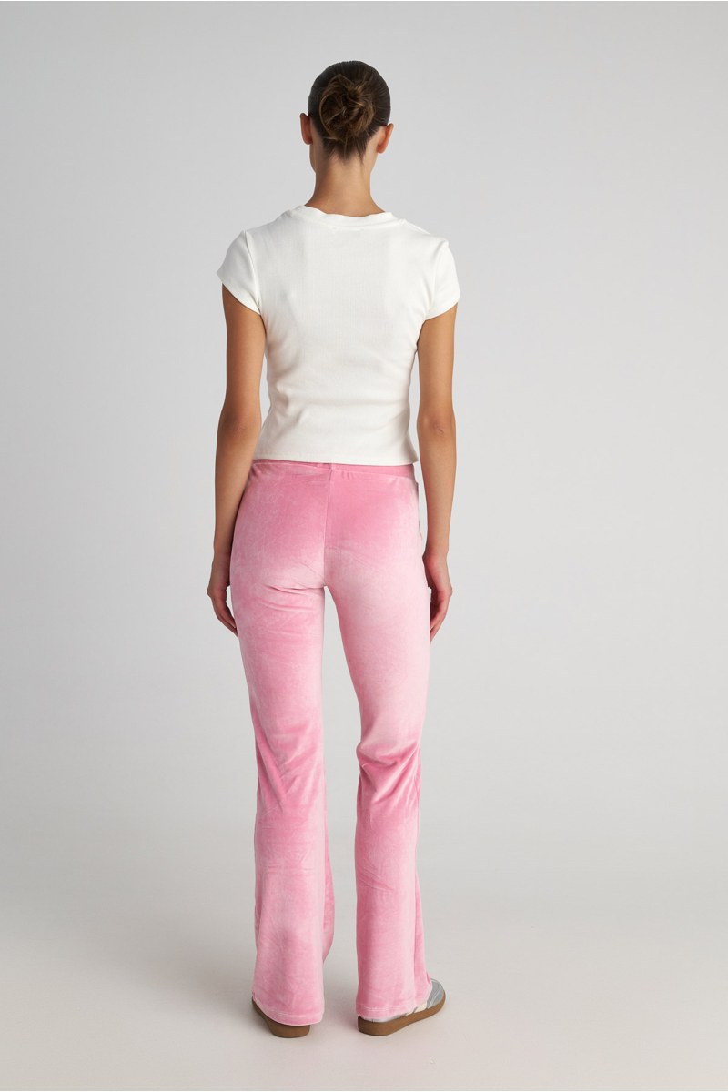 SHORT-SLEEVED RIBBED TOP WITH FRONT CUT-OUT DETAIL-25832048-102