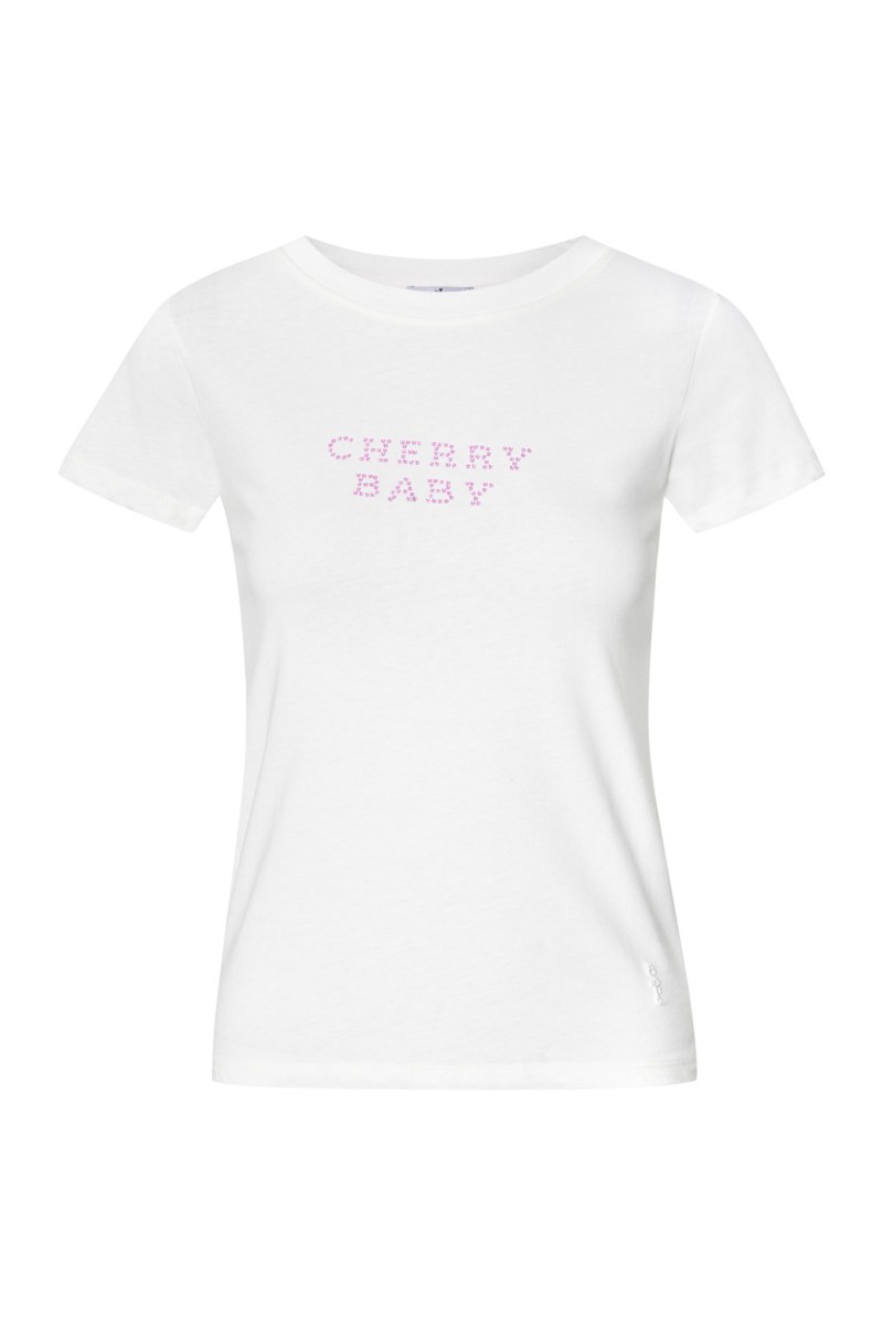 STRASS EMBELLISHED T-SHIRT-25832068-102