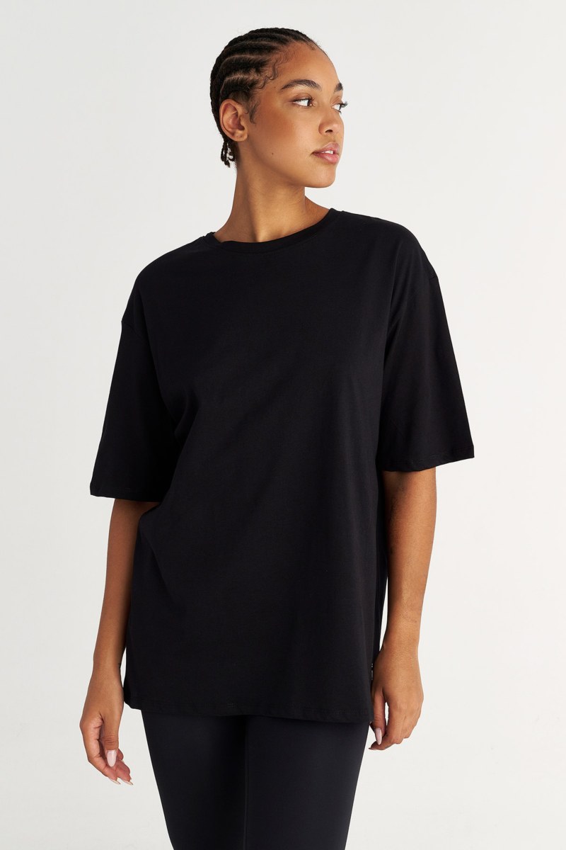 PRINTED COTTON OVERSIZED T-SHIRT-25832071-110