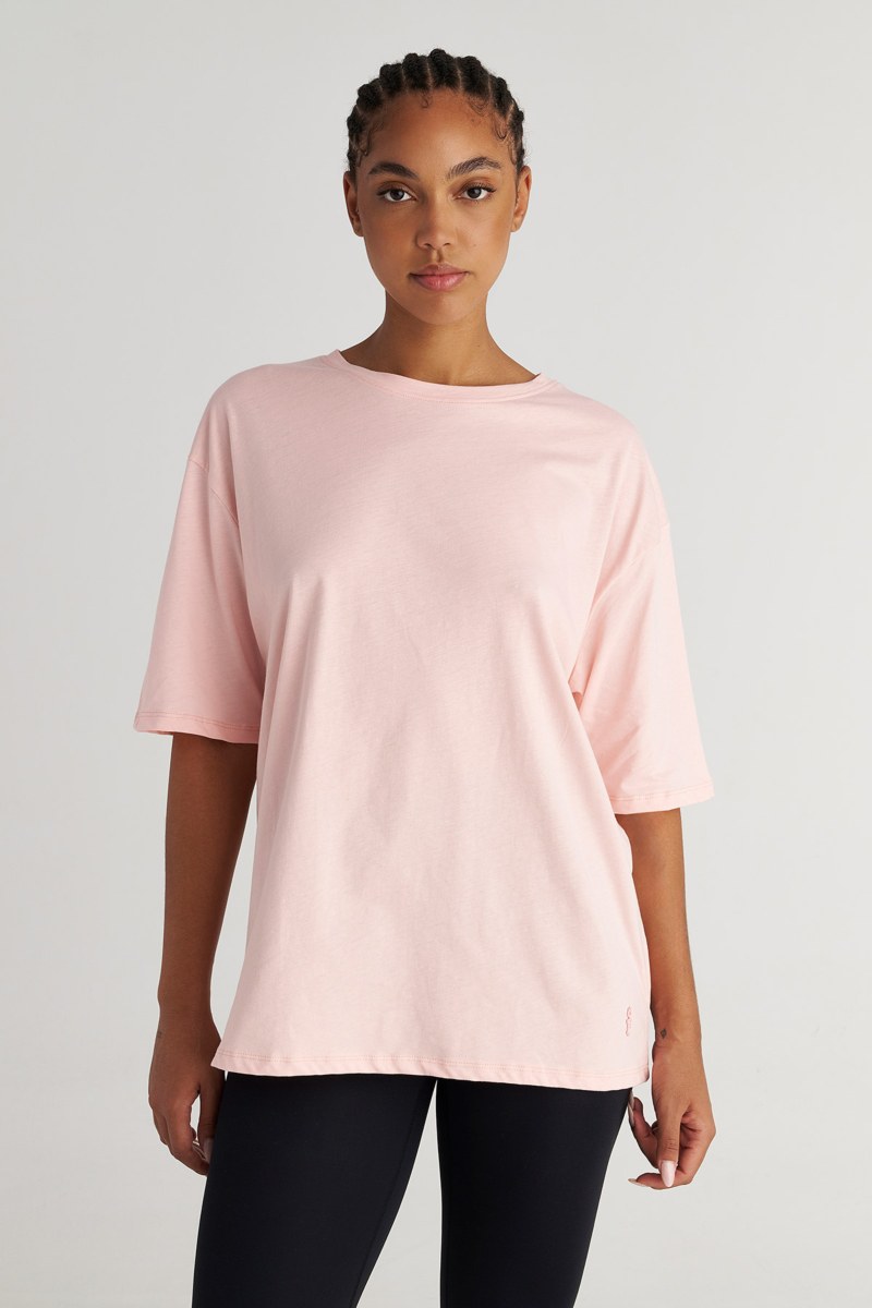 PRINTED COTTON OVERSIZED T-SHIRT-25832071-719