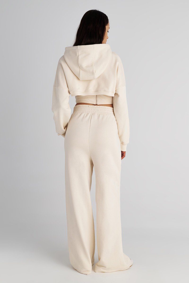 LONG SLEEVED HOODIE COTTON BOLERO-25832078-963