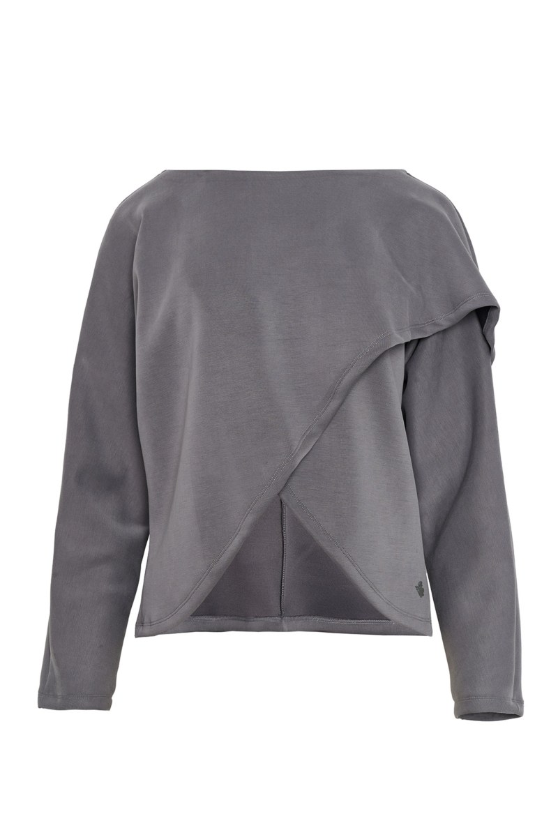 LONG-SLEEVED WRAP TOP-25832125-212