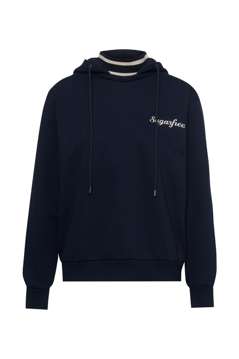 TURTLENECK COTTON SWEATSHIRT WITH HOOD-25832194-974