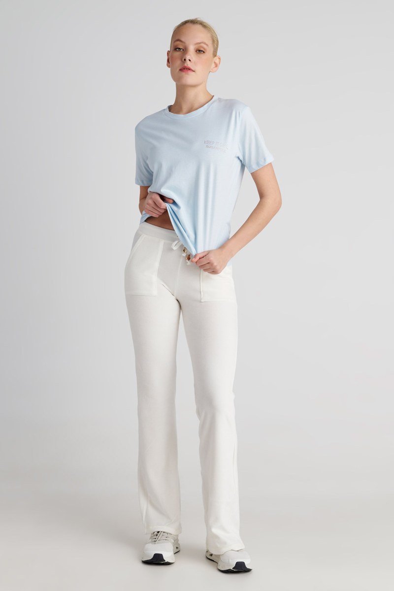 STRASS EMBELLISHED COTTON T-SHIRT IN LOOSE FIT-25832196-421