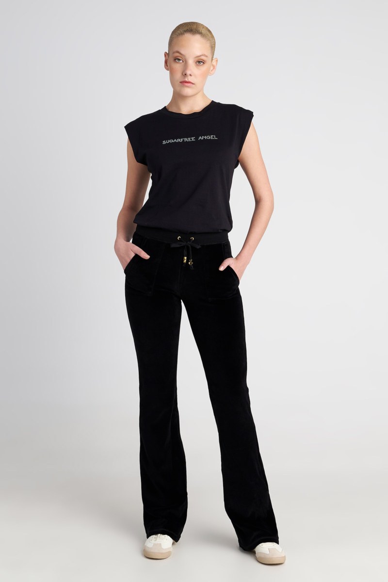 ORGANIC COTTON STRASS EMBELLISHED T-SHIRT-25832197-110