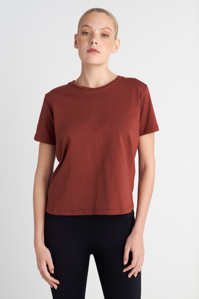 STRASS EMBELLISHED COTTON T-SHIRT IN LOOSE FIT-25832200-331