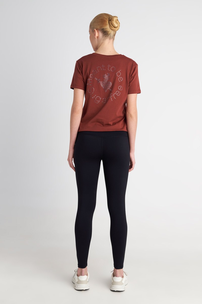 STRASS EMBELLISHED COTTON T-SHIRT IN LOOSE FIT-25832200-331