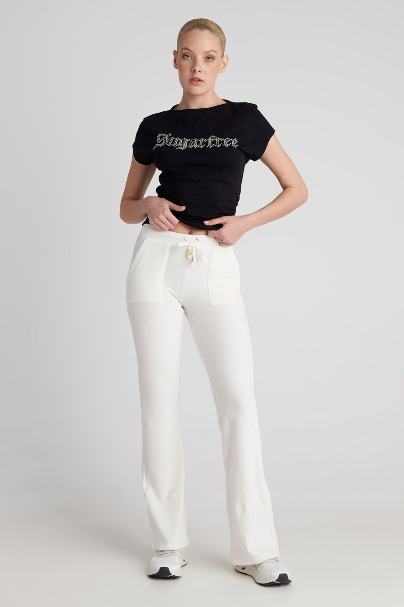 STRASS EMBELLISHED T-SHIRT IN SLIM FIT-25832204-110