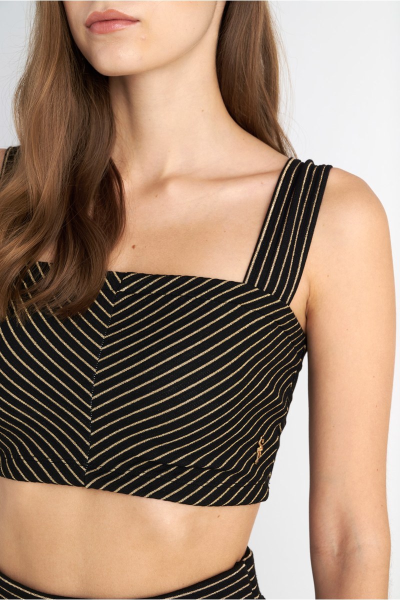 SUPER SOFT VELOUR CROPPED TOP WITH STRAPS-25832217-110