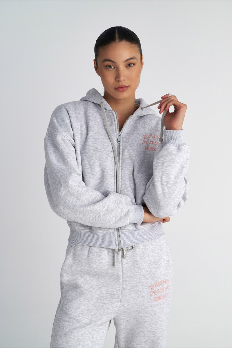 BASIC COTTON HOODED JACKET WITH INNER SOFT FLEECE FABRIC-25833039-211