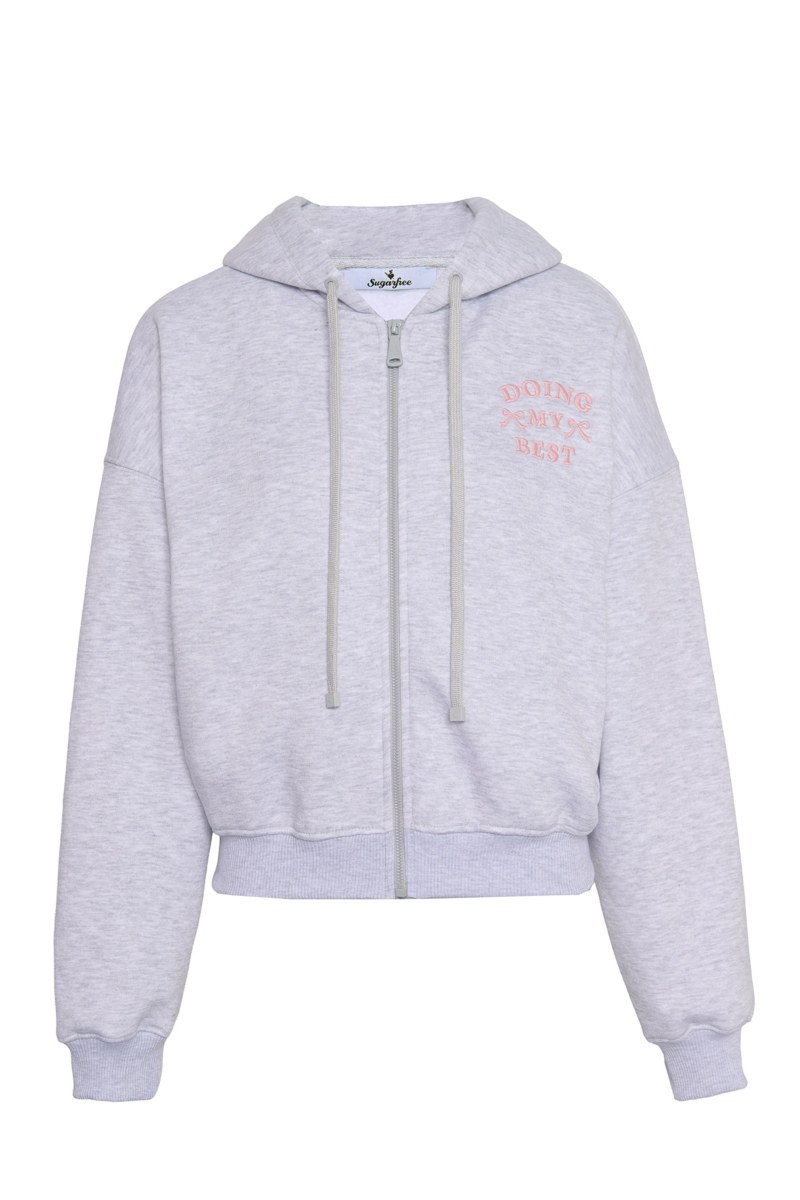 BASIC COTTON HOODED JACKET WITH INNER SOFT FLEECE FABRIC-25833039-211