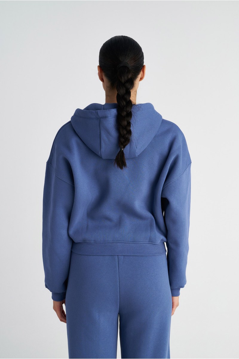 BASIC COTTON HOODED JACKET WITH INNER SOFT FLEECE FABRIC-25833039-427