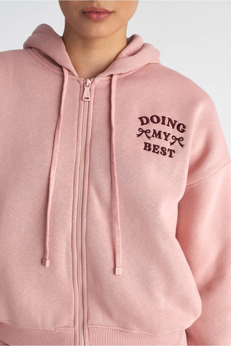 BASIC COTTON HOODED JACKET WITH INNER SOFT FLEECE FABRIC-25833039-719