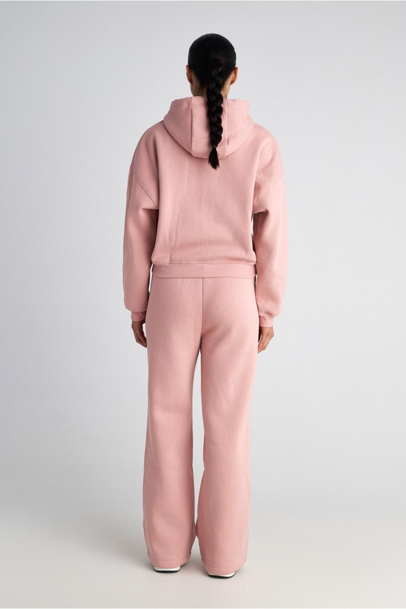 BASIC COTTON HOODED JACKET WITH INNER SOFT FLEECE FABRIC-25833039-719