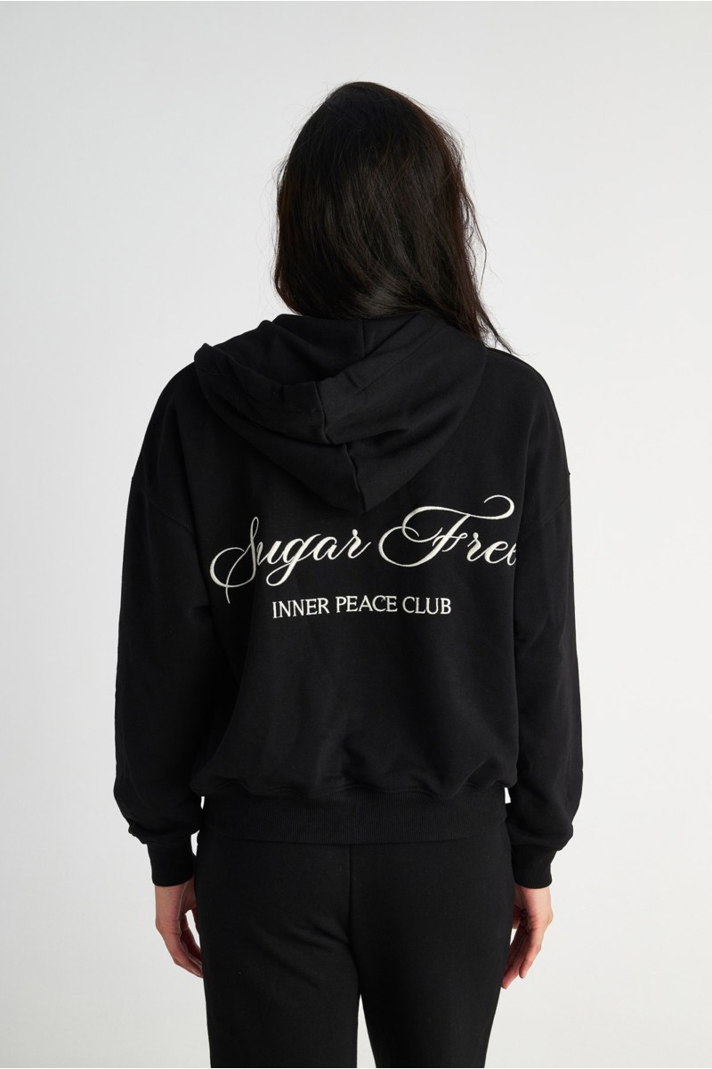 EMBROIDERED TEXT OVERSIZED COTTON JACKET-25833041-110