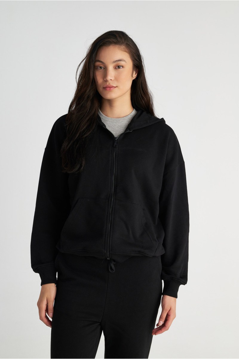 EMBROIDERED TEXT OVERSIZED COTTON JACKET-25833041-110