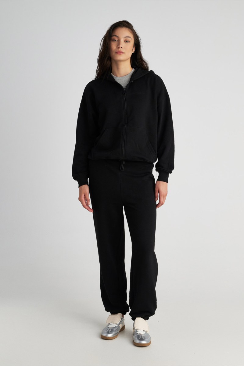 EMBROIDERED TEXT OVERSIZED COTTON JACKET-25833041-110