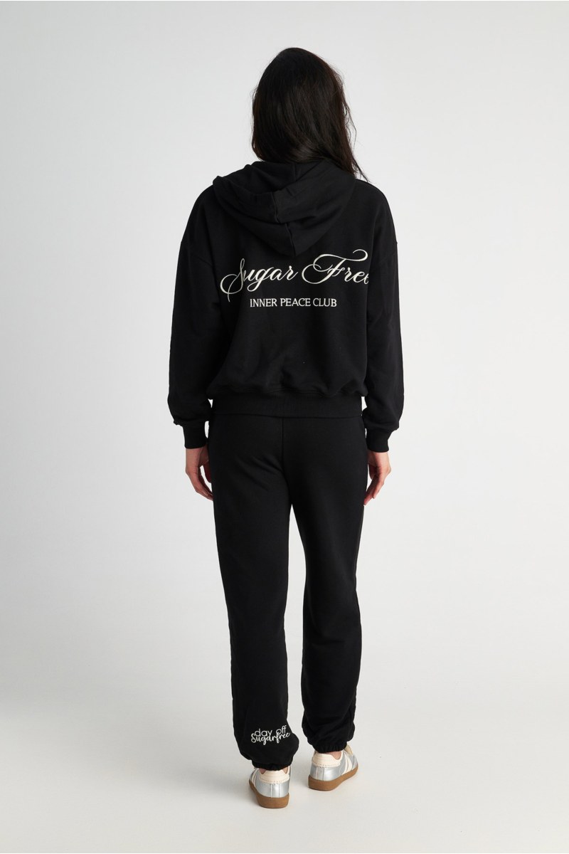 EMBROIDERED TEXT OVERSIZED COTTON JACKET-25833041-110