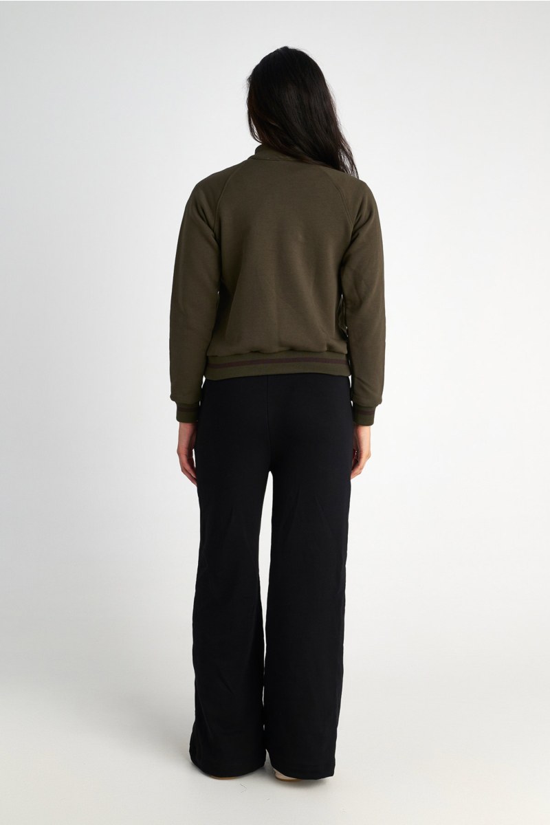 COLLAR ZIPPED COTTON JACKET-25833077-521