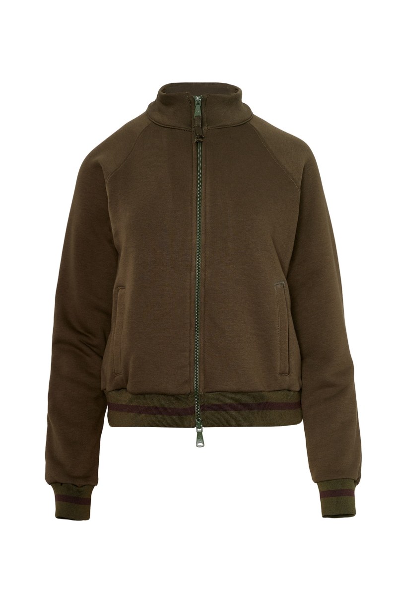 COLLAR ZIPPED COTTON JACKET-25833077-521