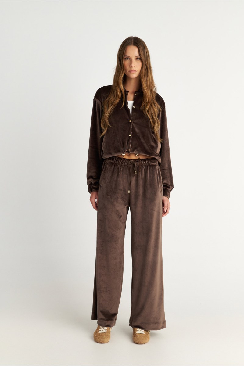 SUPER SOFT VELOUR JACKET WITH SNAP BUTTONS-25833085-324