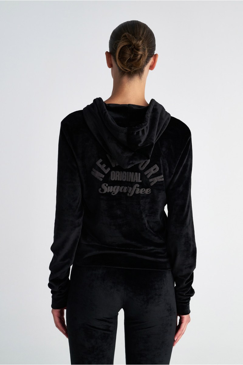 EMBOSSED PRINTED SUPER SOFT VELOUR JACKET-25833086-110