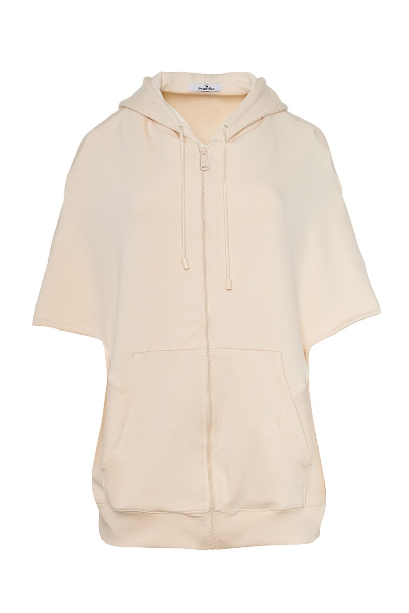 SOFT LIGHT TOUCH OVERSIZED JACKET WITH 3/4-LENGTH SLEEVES-25833095-103