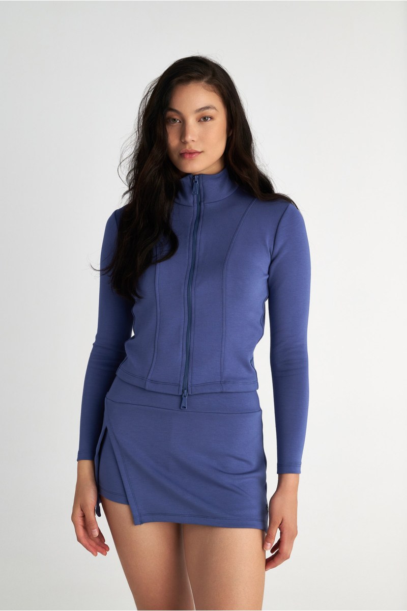 SOFT LIGHT TOUCH LONG SLEEVED JACKET IN SLIM FIT-25833098-427