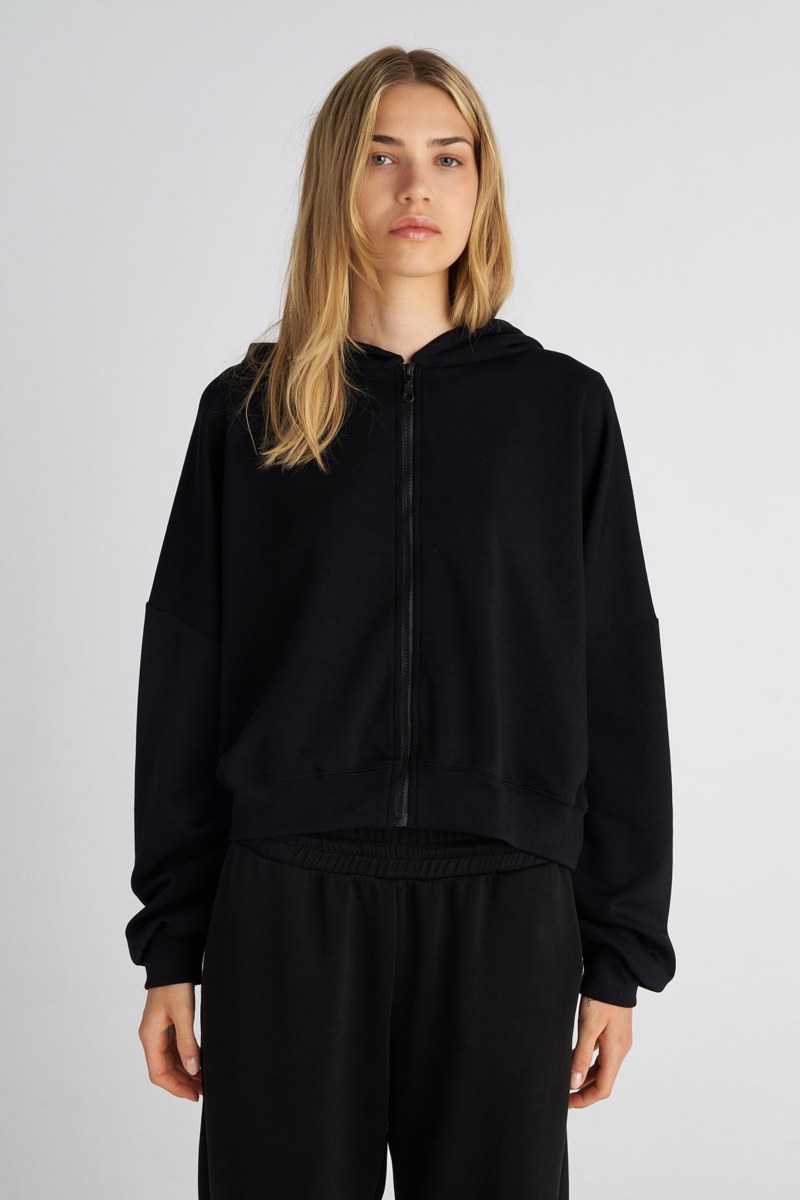 SOFT LIGHT TOUCH HOODED JACKET-25833101-110