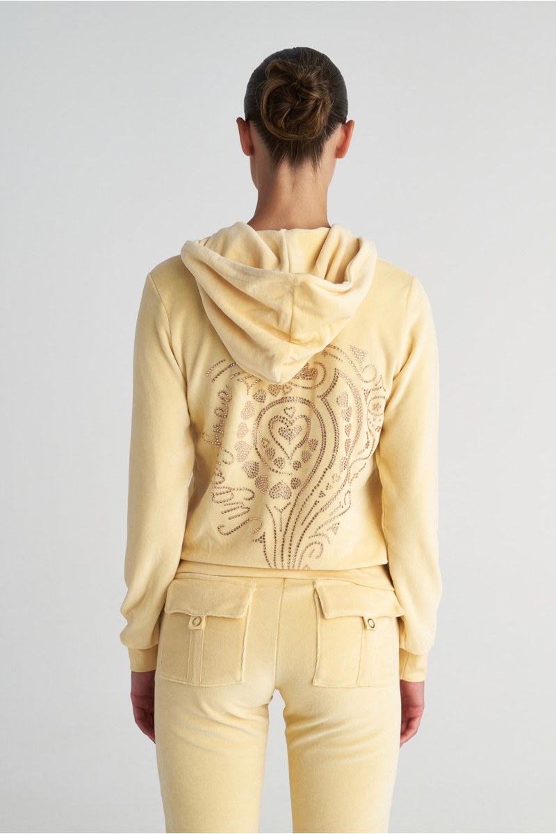 STRASS EMBELLISHED VELOUR JACKET-25833105-963