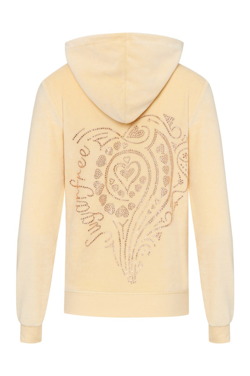 STRASS EMBELLISHED VELOUR JACKET-25833105-963