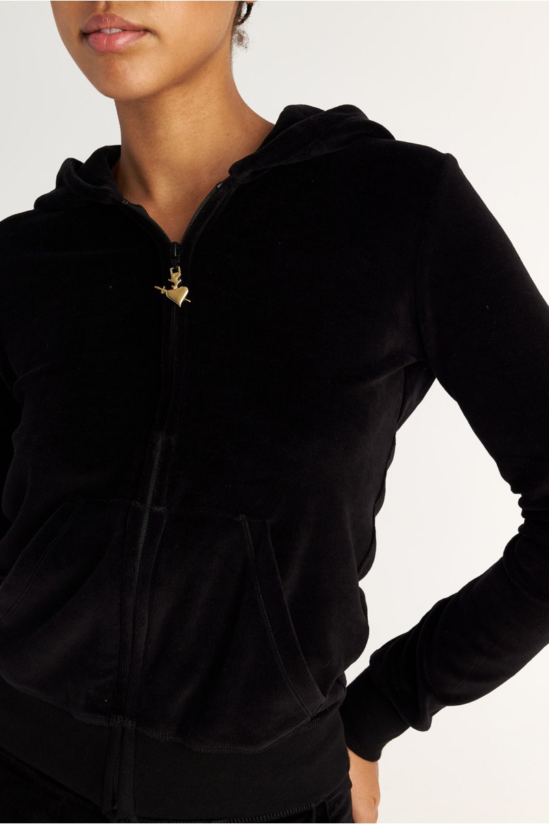 STRASS EMBELLISHED VELOUR JACKET-25833108-110