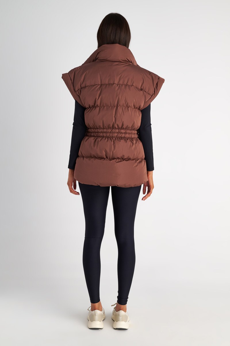 SLEEVELESS PUFFER VEST-25833113-332