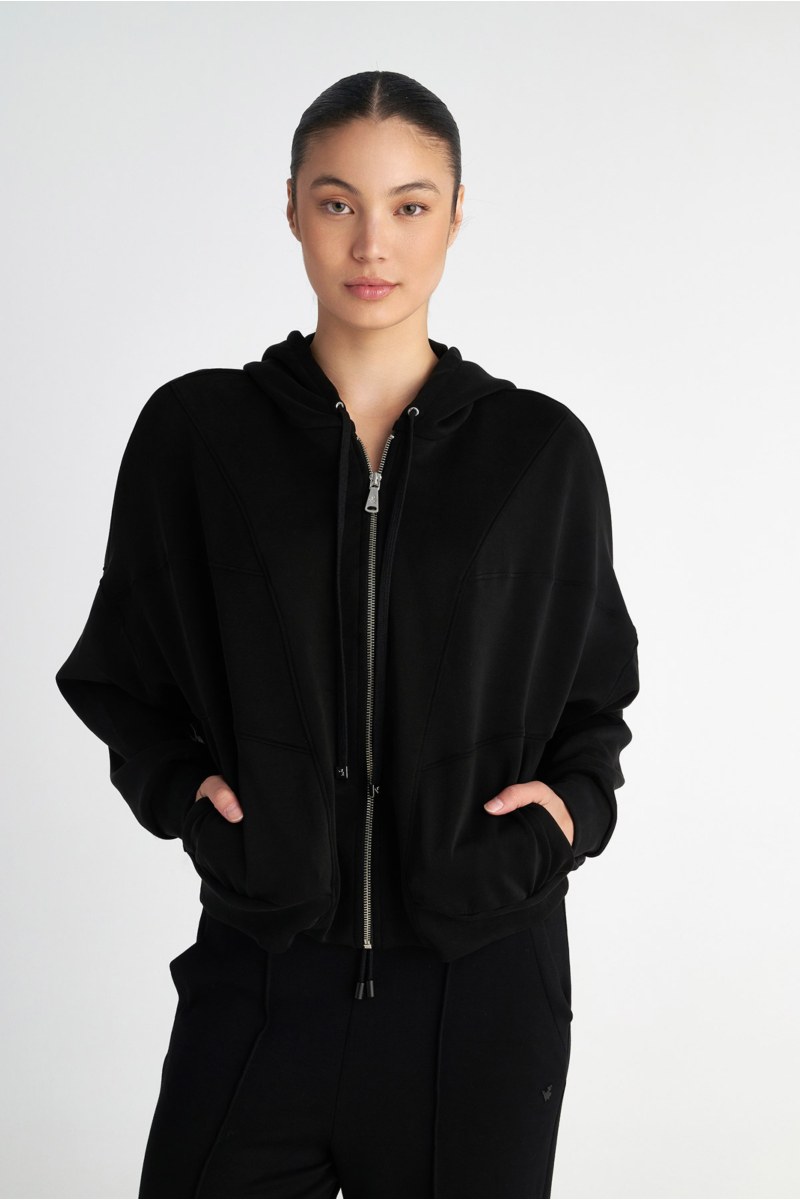 MONOCHROME HOODED JACKET-25833126-110