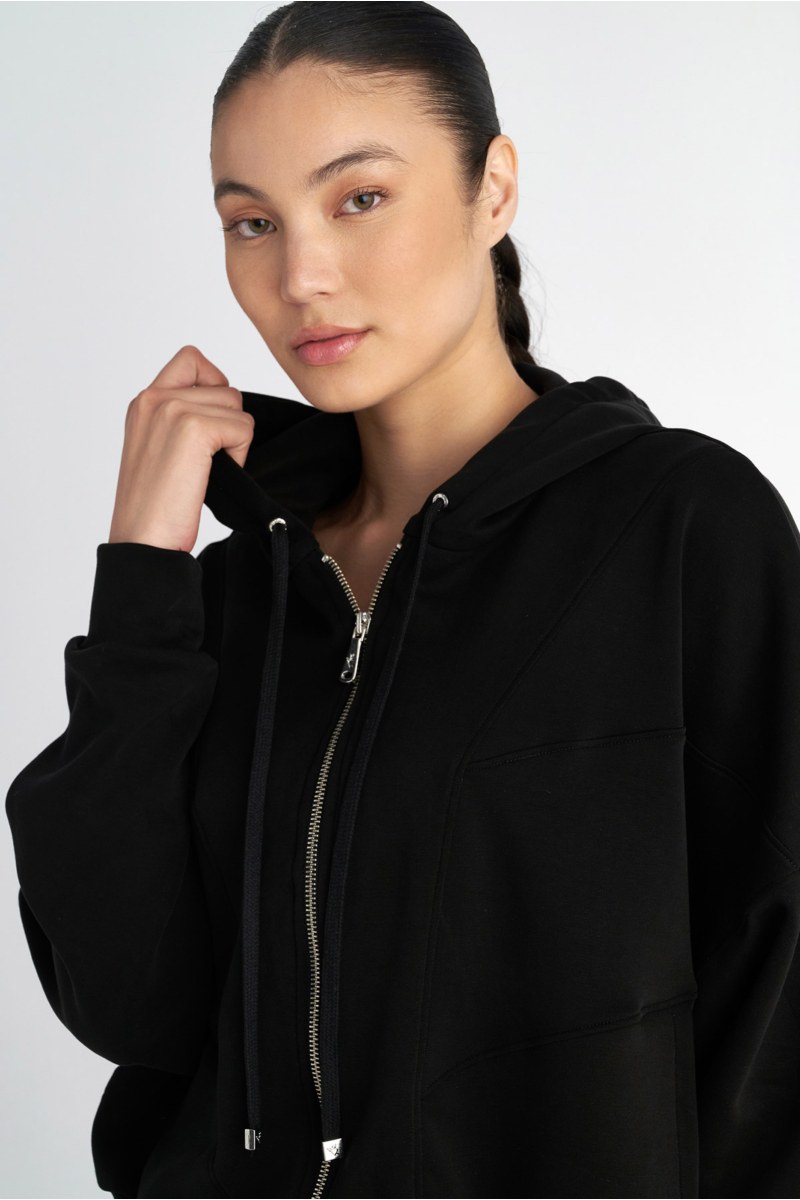 MONOCHROME HOODED JACKET-25833126-110