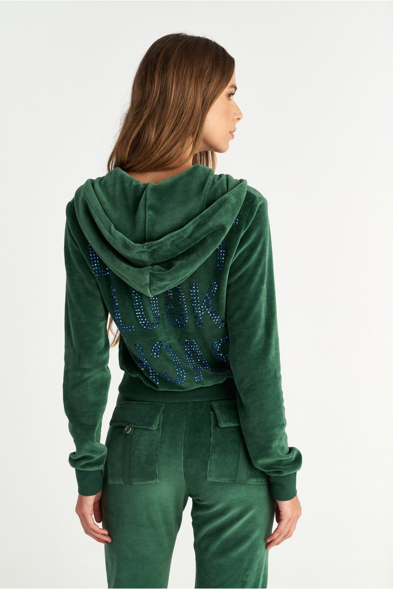 STRASS EMBELLISHED VELOUR JACKET-25833175-527