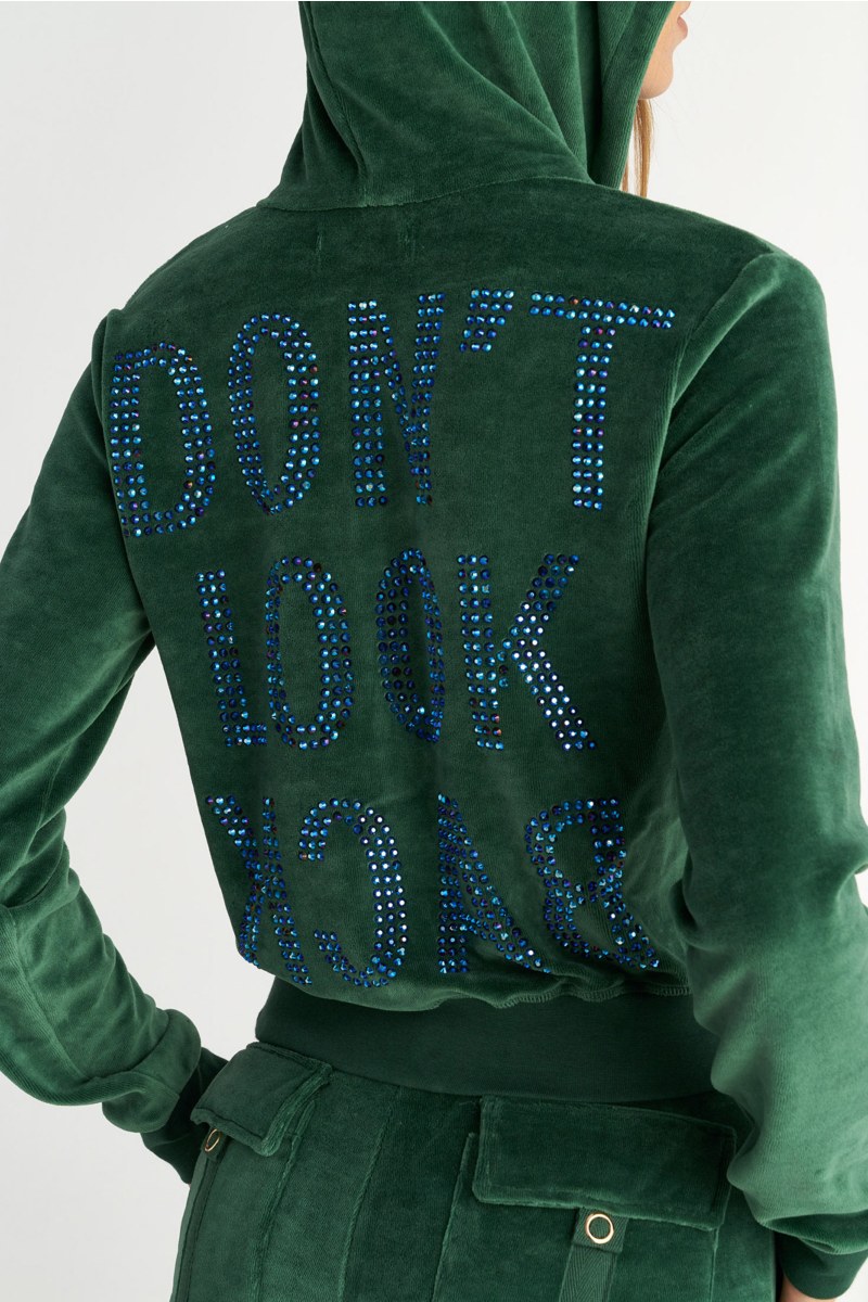 STRASS EMBELLISHED VELOUR JACKET-25833175-527