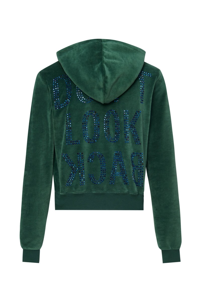 STRASS EMBELLISHED VELOUR JACKET-25833175-527