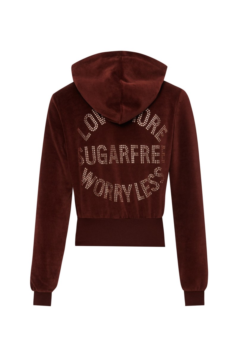 STRASS EMBELLISHED VELOUR JACKET-25833176-334