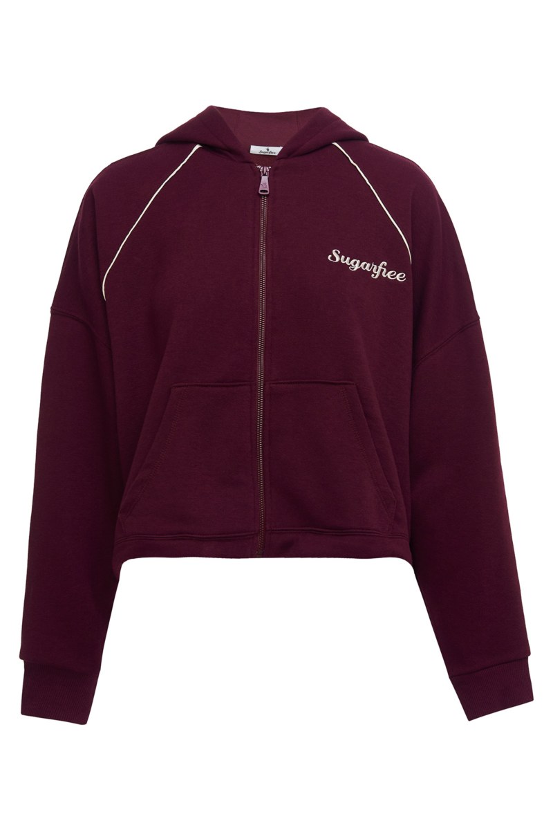 CONTRAST PIPING COTTON JACKET-25833190-633