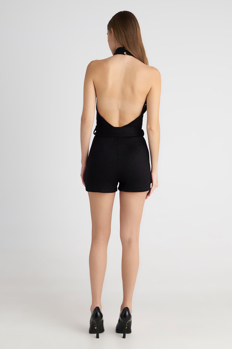 BELTED SHORT JUMPSUIT-25836215-110