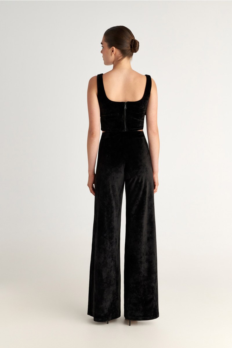 CORSET-INSPIRED SUPER SOFT VELOUR CROPPED TOP-25838174-110