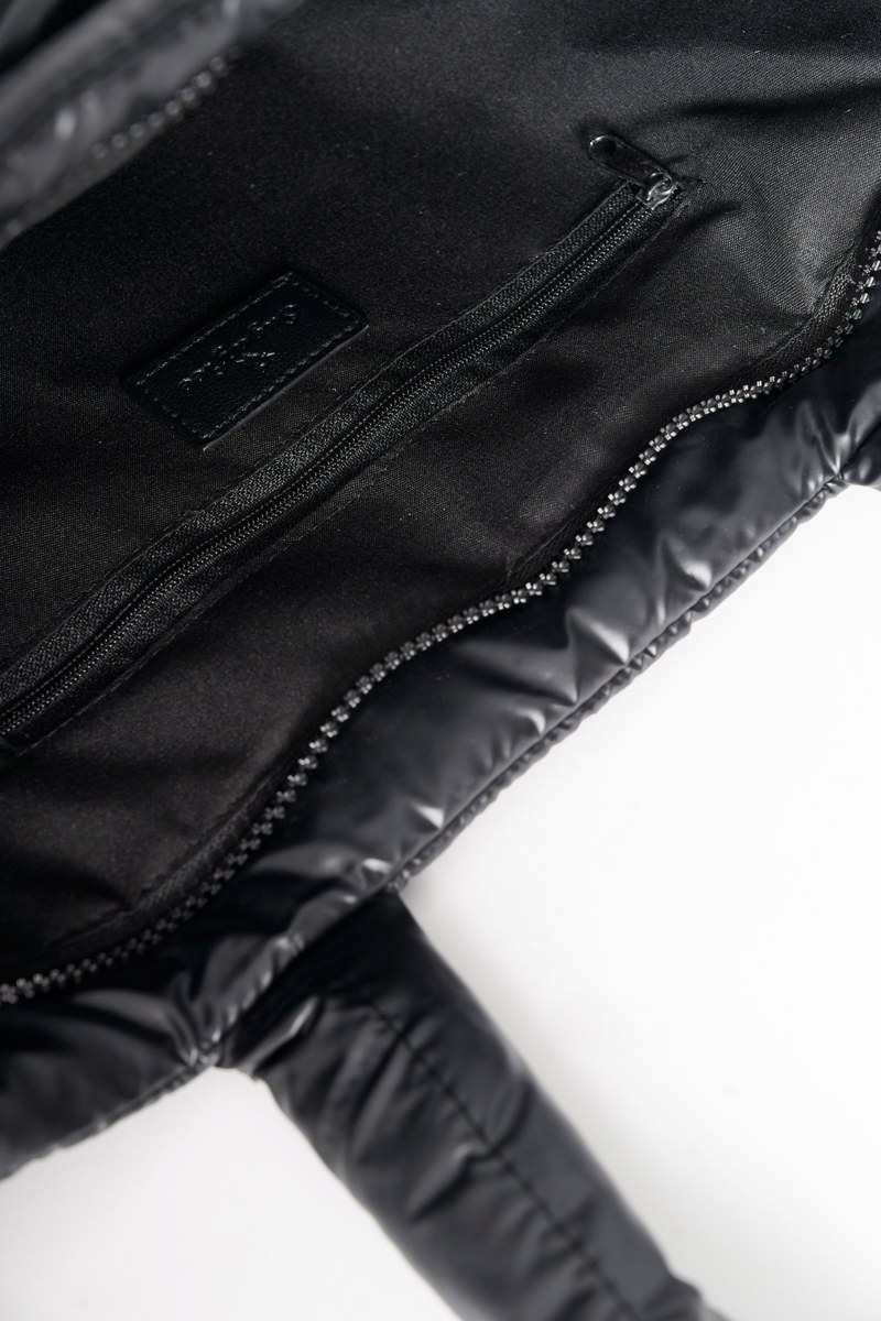 QUILTED METALIZED ΤΟΤΕ BAG-25839115-110