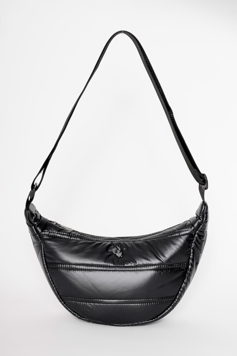 QUILTED METALIZED SHOULDER BAG-25839117-110