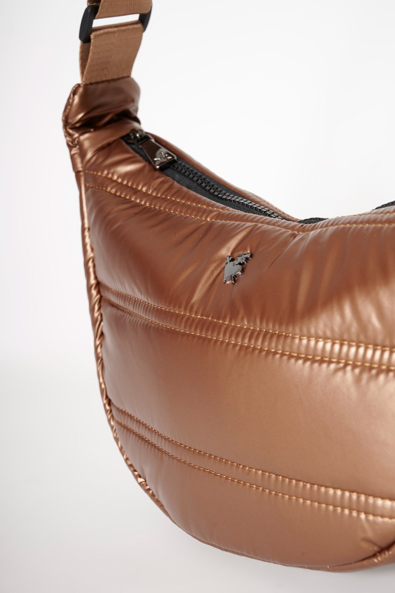 QUILTED METALIZED SHOULDER BAG-25839117-332