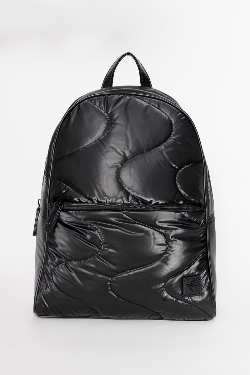 QUILTED METALIZED BACKPACK-25839129-110